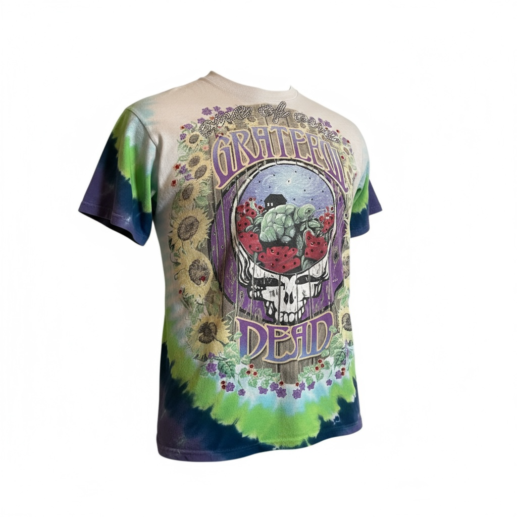 1/1 Grateful Dead vintage distressed graphic T (large)